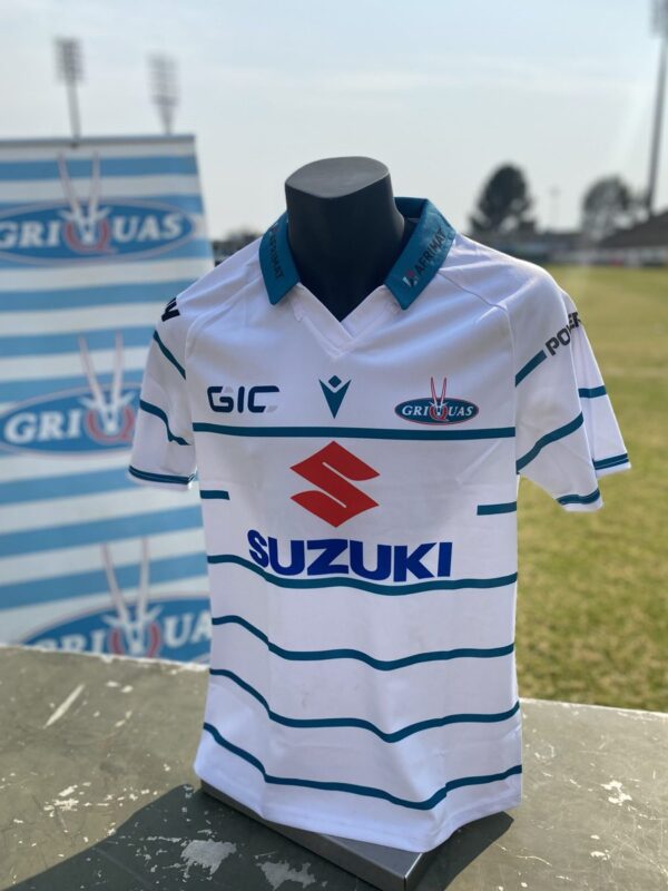 White Suzuki Griquas Jersey