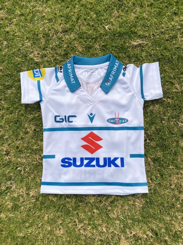 Kids White Suzuki Griquas Jersey